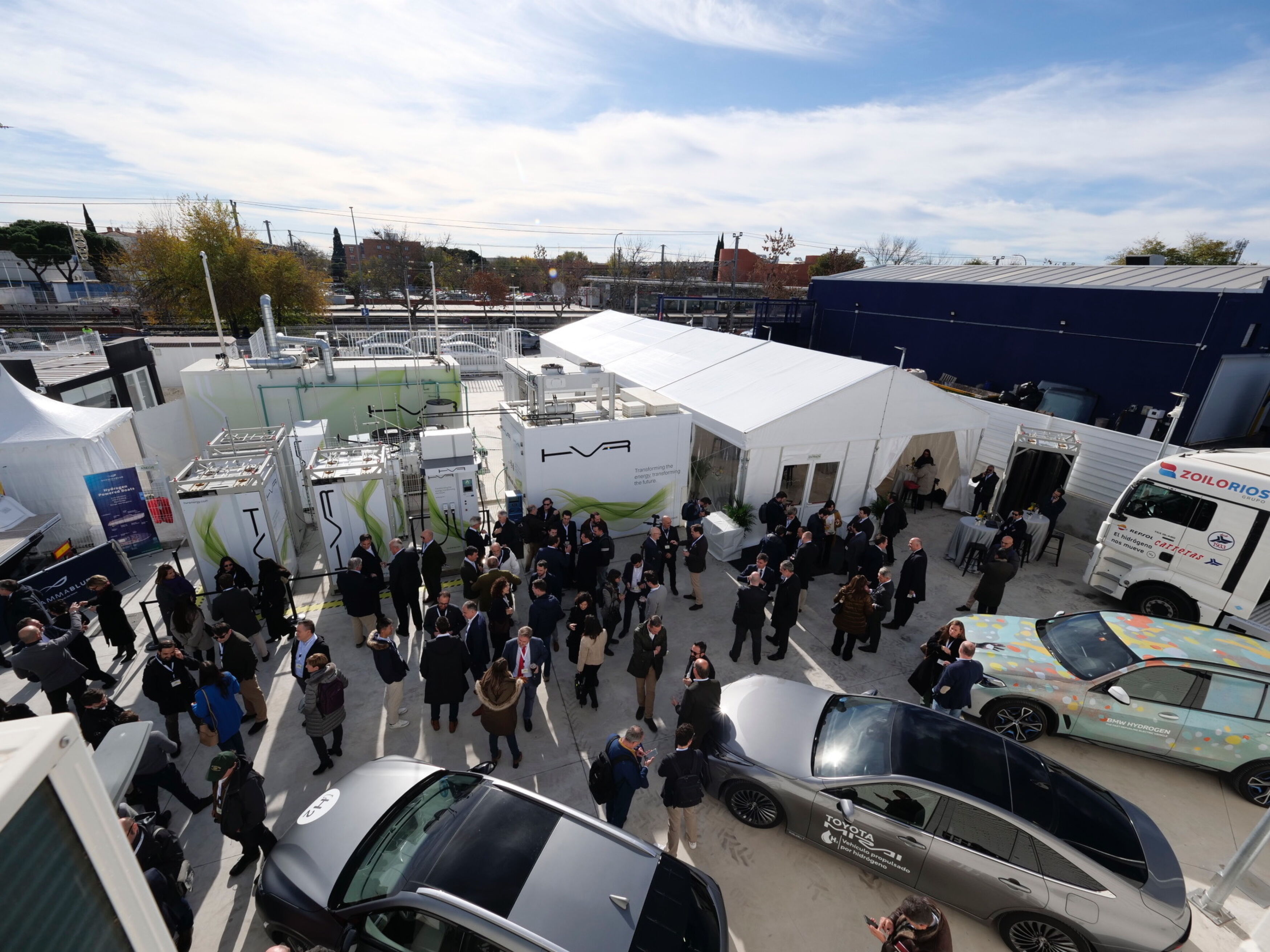 Toyota Mirai impulsa el avance del hidrógeno con la primera hidrolinera ACTIVA en España