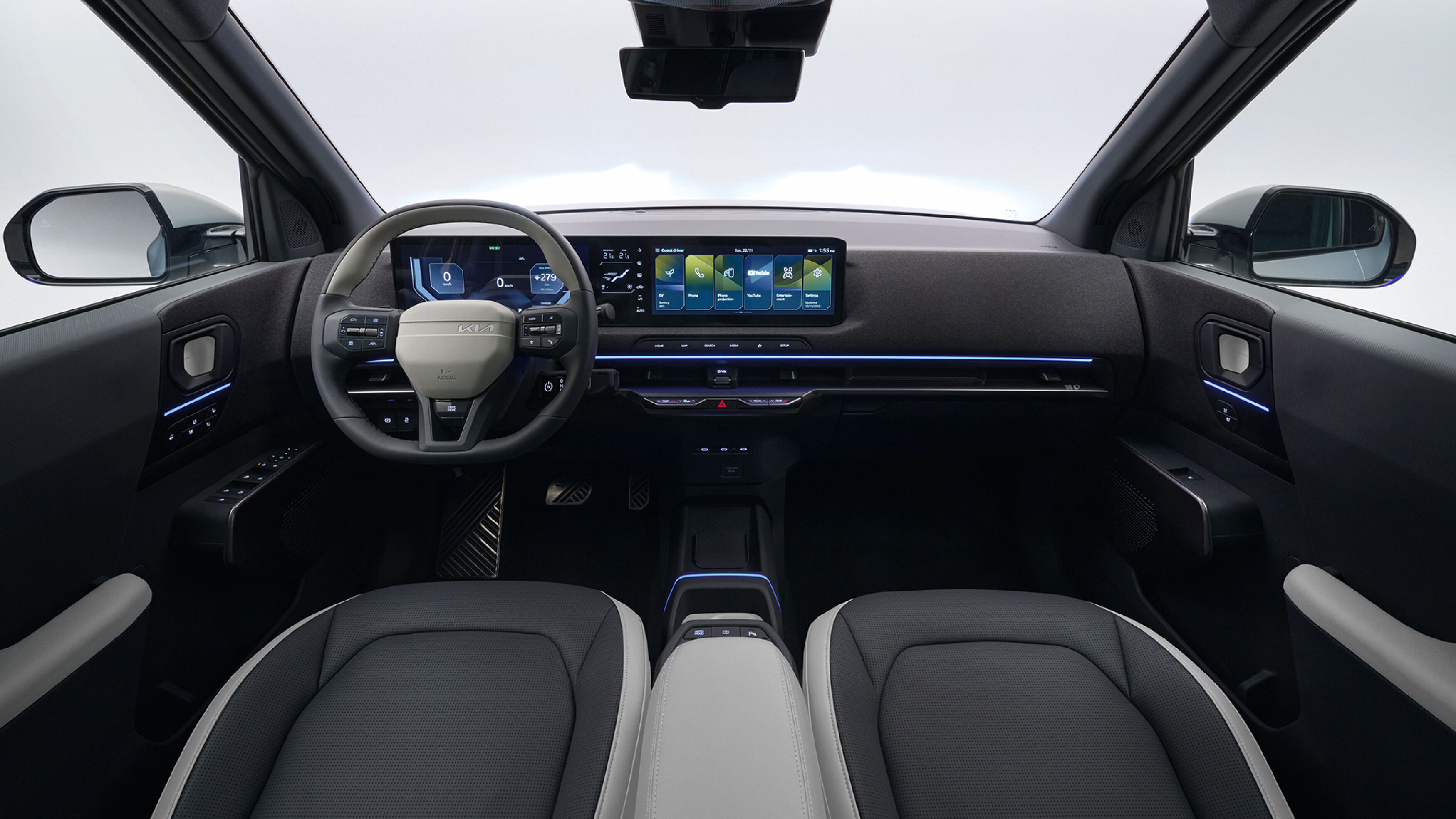 Kia completa la gama EV2 con una nueva variante Black-Line caracterizada por su diseño, una batería de largo alcance y la versión GT-Line